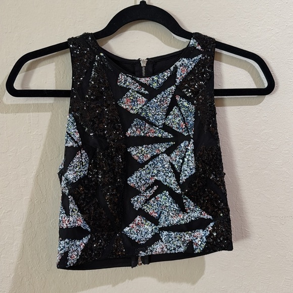 Sexy sparkles two piece outfit - Picture 7 of 9